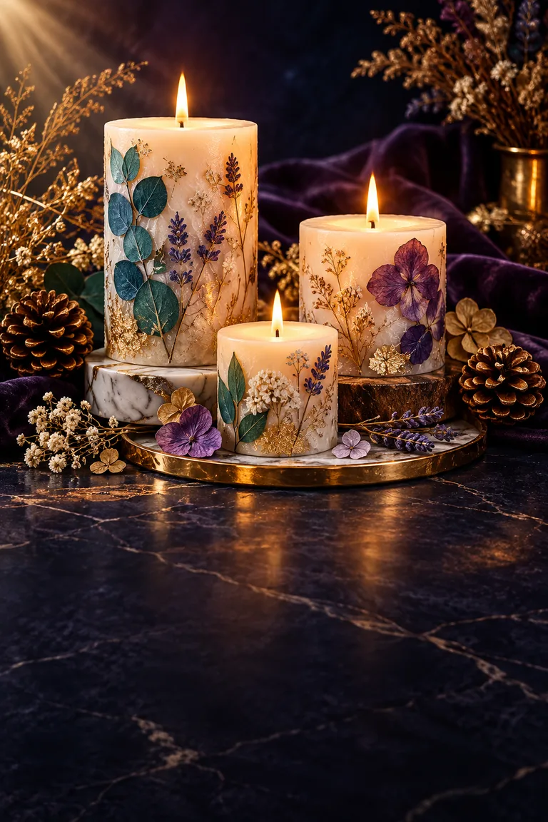 Module 7: Nature, Artistic & Painted Candles